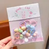 [Procesamiento Personalizado] Bandas para el Pulgar con Forma de Corazón Pequeño para Niños, Gomas para el Cabello de Bebé, Bandas Elásticas para el Cabello, Accesorios para el Cabello