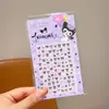 Parche de Uñas Impermeable para Niños Sanrio Kuromi con Relieve 5D Hello Kitty Pegatina Luminosa para Niña Personalización