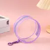 Bolsa para Bebé Redonda Labubu Bubble Mart de 12 cm Bolsa para Bebé Estéreo de PVC Altamente Transparente Caja de Exhibición de Caja Ciega Hecha a Mano