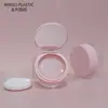 Em Estoque Rosa Fosco Malha Elástica Pó Finalizador Estojo Vazio Estojo Refil para Pó Solto Estojo Vazio para Pó Solto Material de Embalagem