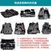 Caixa de ferramentas japonesa Makita, empilhamento, combinada, multicamadas, furadeira elétrica, multifuncional, portátil, caixa de armazenamento de equipamentos para carro