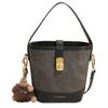 Bolso de Mano de Alta Gama para Mujer Nuevo 2024 a la Moda Contraste Commuter Bolso de Hombro Versátil Crossbody Bolso Balde
