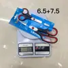 Tijeras de Goma y Plástico Negras y Rojas al por Mayor 9. 58.5 pulgadas 7.5 pulgadas 6.5 pulgadas 5.5 pulgadas Tijeras de Oficina Tijeras para Estudiantes