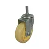 Roda PU de 3 polegadas transparente rodízio médio de 4 polegadas roda PU transparente universal de 5 polegadas rodízio universal roda de carrinho