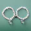 Estilo Coreano Nuevo Niñas Nicho Dibujos Animados Mejor Amiga Pulsera Magnética Cuentas de Cristal para Niños Estudiante Joyería al por Mayor de Yiwu