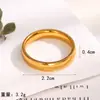 Anillo abierto nuevo de acero inoxidable, simple, único, elegante, exquisito, versátil para el uso diario, anillo irregular al por mayor