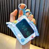 Chaveiro de prancheta de desenho graffiti, brinquedo fofo de prancheta de escrita para alívio do estresse, pingente de bolsa, chaveiro de carro, pequeno presente atacado