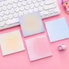 Caderno de Notas Adesivas Post-it Gradiente Halo Post-its de Alto Valor Post-its para Estudantes Bloco de Notas Puro Desejo