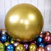 Balões Metálicos 5 polegadas 10 polegadas 12 polegadas 18 polegadas Balões para Casamento Festa de Aniversário Decoração Balões de Látex Atacado Transfronteiriço
