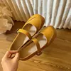 Zapatos Mary Jane de Primer Encuentro para Mujer, Nueva Colección Otoño 2026, Suela Suave, Correa Única, Boca Baja, Adecuados para Mujeres Pequeñas