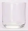 Taza de Vela de Aromaterapia Minimalista de Alta Transparencia, Contenedor Portavelas Decorativo Romántico para Interiores, Taza Vacía de Vidrio para Velas de Aromaterapia Caseras