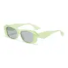 Gafas de Sol Ovaladas Retro para Mujer Diseño de los 90 Gafas de Sol Pequeñas Ojo de Gato Protección UV Tendencia Y2k Monturas Estrechas