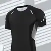 Roupas Esportivas de Alta Elasticidade para Homens, Camisetas de Secagem Rápida com Manga Longa e Curta, Camadas de Base para Corrida, Fitness, Treinamento de Basquete