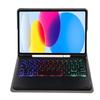 Para ipad10 generación 10.9 panel plano teclado bluetooth funda de cuero Pro11 funda protectora ipad9 teclado mágico de control magnético