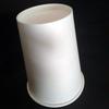 Kangle a vasos de papel desechables de 9 oz 250 ml vasos de papel pintados a mano para jardín de niños logotipo impreso personalizado