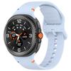 Yuelai Forte é Adequado para Samsung Galaxy Watch8/9 Pulseira Oficial de Silicone com o Mesmo Estilo da Original 8Ciássica Pulseira Costurada