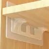 Soportes de Pasador Adhesivos para Estantes Sin Rastro, Soportes Adhesivos para Estantes de Gabinetes y Armarios Sin Taladro, Soportes para Capas de Partición, Soportes de Soporte Fijo