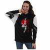 Sudadera con capucha y forro polar con estampado de pareja de Fan Ma Blade Baki de AliExpress.