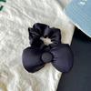 Anillo para el cabello de la serie Princesa en grande, tocado de alta elasticidad, lazo de algodón tridimensional, cuerda para el cabello, joyería de cola de caballo de gran sentido