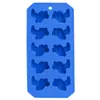 Molde de hielo de silicona de flamenco en stock, molde de hielo de silicona DIY, molde de cubitos de hielo multi-forma para uso doméstico, grado alimenticio