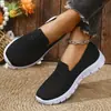 Zapatos planos de mujer a la moda, de corte bajo, suela blanda, talla grande, nuevos, punta redonda plana, zapatos casuales para mujer 2026, zapatos para mamá