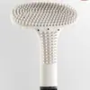 Escova de Vaso Sanitário para Uso Doméstico, Sem Cantos Mortos, Escova de Limpeza para Banheiro, Escova de Vaso Sanitário de Silicone Montada na Parede, Escova de Vaso Sanitário Golf Ferramenta Mágica