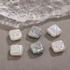 Outono e Inverno Novo Alto Padrão Mulher Celestial Forma Especial Quadrado Furo Passante Pérola do Mar Artificial Acessórios para Pulseira Colar DIY