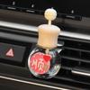 Clipe de aromaterapia para carro Texto auspicioso Garrafa vazia Garrafa volátil Decoração de saída de ar para carro Desenho animado Fragrância fofa para carro