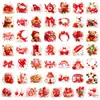 Nuevas pegatinas vintage transfronterizas con temática de fresas, 100 piezas, pegatinas impermeables dulces de fresas para combinar, para decoración de diario y tableta