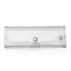 Caja Transparente Duradera Directa de Fábrica para Gafas Caja Ancha de PVC con Espejo Caja para Gafas de Lectura Caja con Clip para Gafas Polarizadas