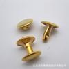 Estoque disponível 6*9 rebite de impacto dourado dupla face prego de impacto prego cogumelo prego de rebite piramidal tampa de rebite