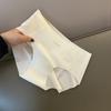6039 talla grande debe elegir piel de leche seda de hielo sin costuras máscara cintura ropa interior para niñas briefs simples ligeros y transpirables