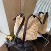 Bolso Tejido de Hilo de Algodón para Mujer Verano 2026 Nuevo Casual Ropa de Trabajo Bolso de Hombro Vacaciones en la Costa Bolso Tote Cruzado