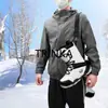 Botas de Esquí con Correas Gruesas para el Hombro, Correas Portátiles para Exteriores, Correas para Patines de Invierno con Ganchos, Ganchos de Sujeción Fija, Longitud Ajustable