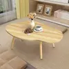 Mesa de Café Pequeña, Mesa de Comedor con Forma de Nube, Mesa para Ventana de Mirador, Mesa Pequeña para Apartamento de Alquiler, Mesa de Comedor para Dormitorio de Alquiler, Mesa de Noche para Niña, Tamaño Pequeño