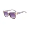 Gafas de sol de estilo de moda europeo y americano para mujer, de alta gama, montura grande adelgazante, nuevas transfronterizas, gafas de sol protectoras del sol
