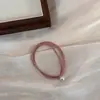 Diadema Exquisita de Perlas Estilo Hepburn Francés 2025 Nueva Banda de Goma de Gama Alta para el Cabello de Mujer Estuche de Cuero Elegante