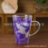 Taza de Doble Capa de Vidrio de Borosilicato Resistente al Calor Creativa Transfronteriza Taza de Flores Secas Taza para Desayuno Leche Café Taza para Beber para el Hogar