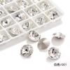 Satélite de diamantes de imitación de alta calidad K9, con forma especial, para vestido de novia, accesorios de joyería de cristal, material de diamante para uñas, diamantes de imitación con base puntiaguda.