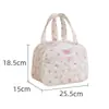 Bolsa de almuerzo transfronteriza, bolsa térmica portátil, bolsa térmica de gran capacidad, bolsa de almuerzo portátil, bolsa de almuerzo térmica para viajes y desplazamientos