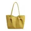 Bolsa tejida de gran capacidad transfronteriza para mujer, nuevo bolso de hombro cruzado versátil estilo vintage 2026, bolso de mano tipo tote estilo coreano
