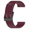 22mm para Songto 9 peak Pulseira de Silicone Respirável Oficial Suunto 9 Peak Pulseira com Furos