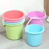 Cubo de Agua de Plástico Engrosado para el Hogar, Cubo para Lavado de Autos, Cubo Pequeño para el Hogar, Cubo para Lavandería, Cubo Portátil sin Tapa para Dormitorio