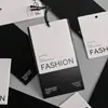 Etiquetas de Ropa Personalizadas de Alta Gama con Textura de Patrón de Loto Engrosado, Diseñadas para Etiquetas Colgantes y Etiquetas de Ropa para Hombres y Mujeres