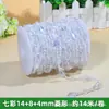 Cortina de Fio com Contas de Novo Estilo para Decoração de Casamento, Fio de Cristal para Decoração de Teto de Local de Casamento, Corrente de Divisória de Cortina de Cristal para Porta e Janela
