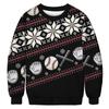 2024 Nuevo Venta Caliente Amazon Nuevo Otoño Navidad Casual Sudadera de Manga Larga con Cuello Redondo para Hombre y Mujer
