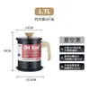 Olla de aceite de acero inoxidable 304 para uso doméstico, tanque de almacenamiento de aceite de gran capacidad, artículo de cocina, filtro de almacenamiento de aceite, tiembla una generación de cabello