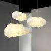 Lámpara de nube candelabro decoración personalidad creativa tienda de ropa jardín de infancia patio de juegos hotel luz roja de internet lámpara de algodón nube blanca