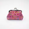 2025 Nova Mini Bolsa de Moedas com Fivela de Verão Bolsa Clip Laser Pu Abelhinha Fofa Moeda