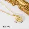 Luochen Verão Edição Limitada Colar Pingente de Concha do Mar para Praia Estilo Europeu e Americano Moda Personalizada Tendência Corrente da Clavícula Joias